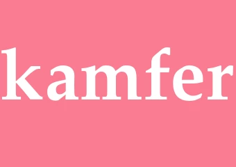 Synonym kamfer