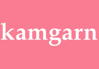 Synonym kamgarn