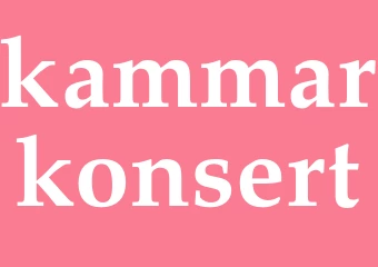 Synonym kammarkonsert