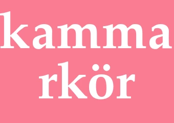 Synonym kammarkör