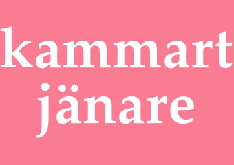 Synonym kammartjänare