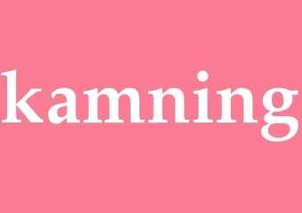Synonym kamning