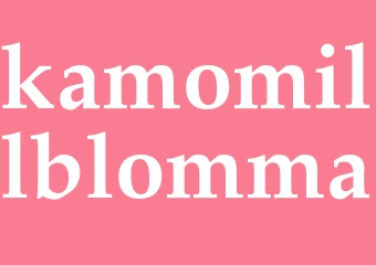 Synonym kamomillblomma