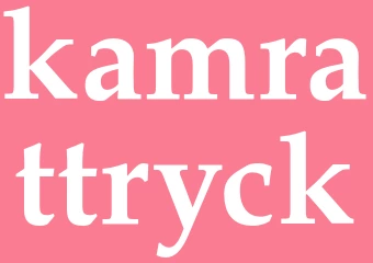Synonym kamrattryck