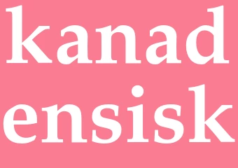 Synonym kanadensisk