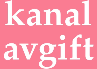 Synonym kanalavgift
