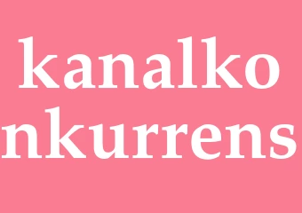 Synonym kanalkonkurrens