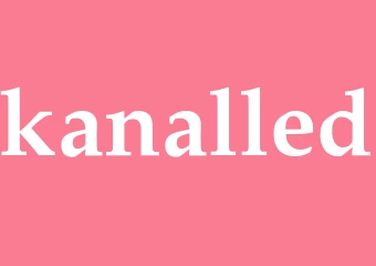 Synonym kanalled