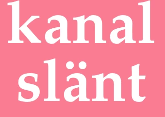 Synonym kanalslänt