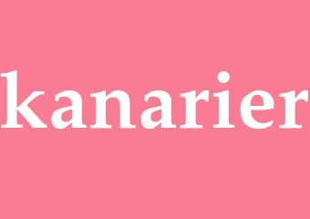 Synonym kanarier