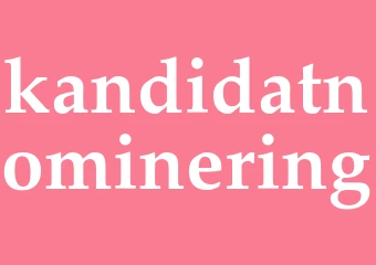 Synonym kandidatnominering