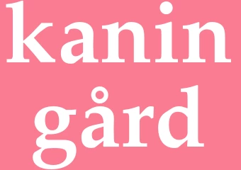 Synonym kaningård