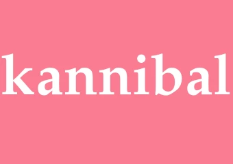 Synonym kannibal