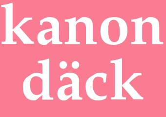 Synonym kanondäck