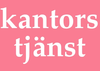 Synonym kantorstjänst