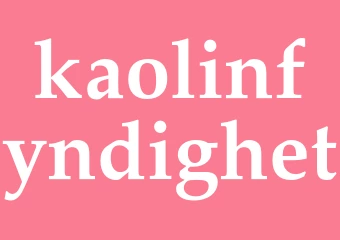Synonym kaolinfyndighet