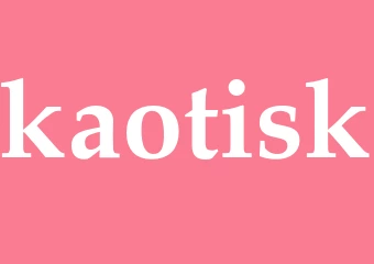 Synonym kaotisk