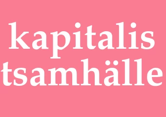 Synonym kapitalistsamhälle