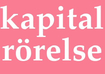 Synonym kapitalrörelse