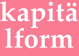 Synonym kapitälform
