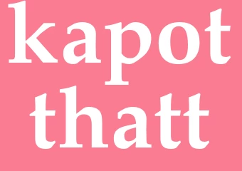 Synonym kapotthatt