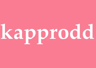 Synonym kapprodd
