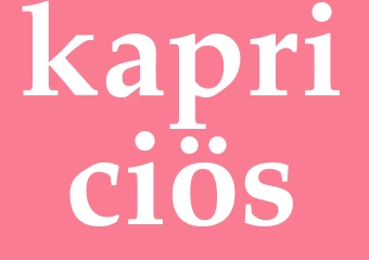 Synonym kapriciös
