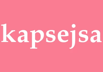 Synonym kapsejsa