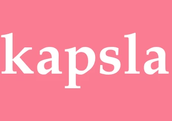 Synonym kapsla