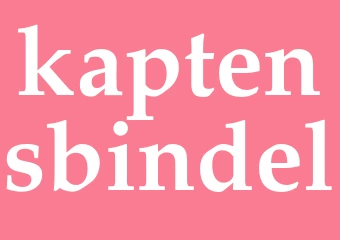 Synonym kaptensbindel