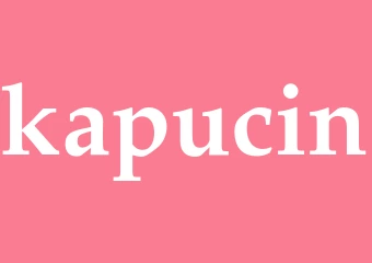 Synonym kapucin