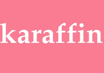 Synonym karaffin