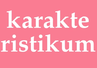 Synonym karakteristikum
