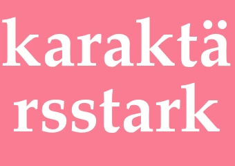 Synonym karaktärsstark
