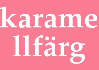 Synonym karamellfärg