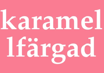 Synonym karamellfärgad