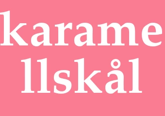 Synonym karamellskål