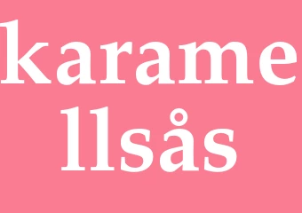 Synonym karamellsås
