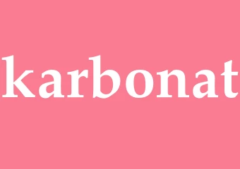 Synonym karbonat
