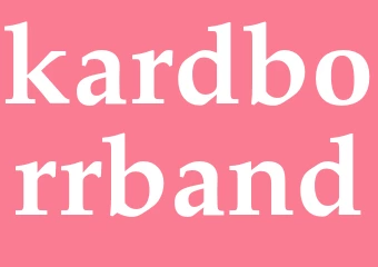 Synonym kardborrband