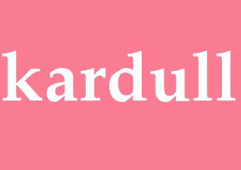 Synonym kardull