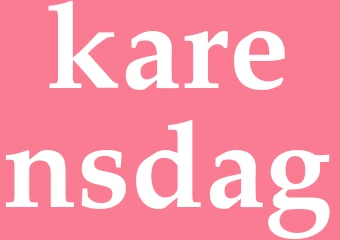 Synonym karensdag