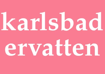 Synonym karlsbadervatten