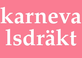 Synonym karnevalsdräkt