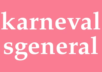 Synonym karnevalsgeneral