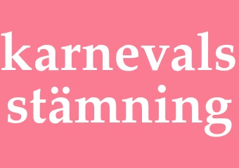 Synonym karnevalsstämning
