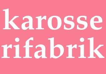 Synonym karosserifabrik