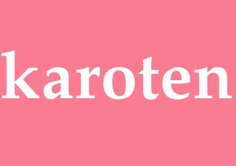 Synonym karoten
