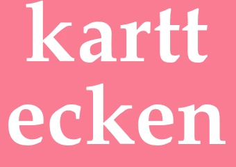 Synonym karttecken