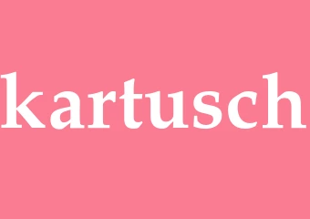 Synonym kartusch